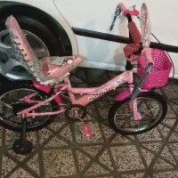 دوچرخه سایز۱۶صورتی دخترانه برای ۴تا۹سال|دوچرخه، اسکیت، اسکوتر|گنبد کاووس, |دیوار