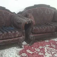 مبل۷نفره جنس چوب روس