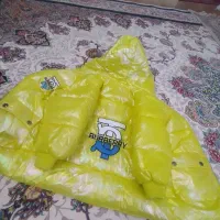 کاپشن دخترانه زرد رنگ بسیار با کیفیت