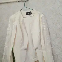 لباس مجلسی سفید سایز ۳۸