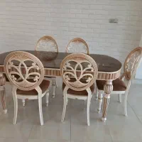 میز ناهارخوری۶نفره نو