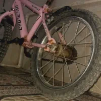 دوچرخه ی صورتی دخترانه