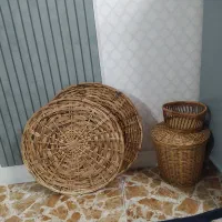 دکوری های حصیری|صنایع دستی و سایر لوازم تزئینی|گلستان (تهران), |دیوار