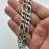 زنجیر نقره ۶۶/۷۰ گرم طول ۶۲cm