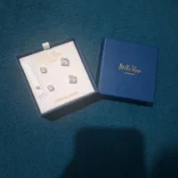 گوشواره نقره استلا روز
