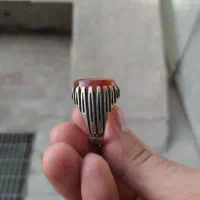 انگشتر عقیق خراسانی درشت|جواهرات|گناباد, |دیوار