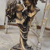 تابلواینه ای۳ تیکه و۲مجسمه پلی استر ارتفاع۷۰ سانتی|تابلو، نقاشی، عکس|گلستان (تهران), |دیوار