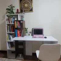 میز تحریر وکتابخانه|میز تحریر و کامپیوتر|قزوین, |دیوار