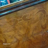 کنسول آنتیک(بوفه)،چوب گردو،قدمت بالای صد سال|بوفه، ویترین، کنسول|یزد, |دیوار