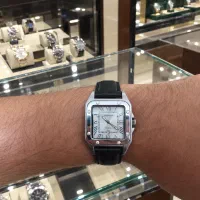 ساعت کارتیه بند چرمی Cartier