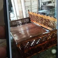 تخت سنتی کد36980تولیدی|مبلمان خانگی و میز عسلی|اهواز, بهارستان|دیوار