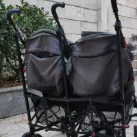 کالسکه خارجی دوقلو مارک بیبی کر|کالسکه و لوازم جانبی|مشهد, فاطمیه|دیوار