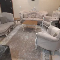 مبل راحتی ۷نفره.سالم بدون پارگی