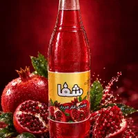 آب انار شفا گازدار