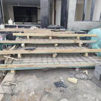 قالب بندی سقف دیوار استخر المتور پله