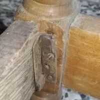 تخت خواب چوبی و فلزی|تخت و سرویس خواب|رشت, دیلمان|دیوار