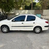 پژو 206 V8 صندوقدار سفید مدل 91|خودرو سواری و وانت|تهران, دزاشیب|دیوار