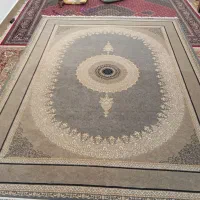فرش 700شانه خاکستری نسکافه ای نو