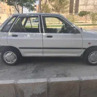 پراید ۹۱ سفید دوگانه دست