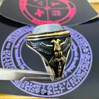 انگشتر استثنایی/ نماد عقاب دو سر (انرژی دار)