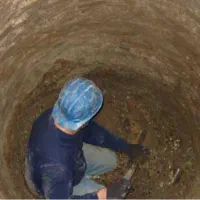 تخریب و خاکبرداری ، حفاری چاه فاضلاب