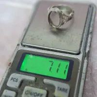 رکاب انگشتر مردانه نقره