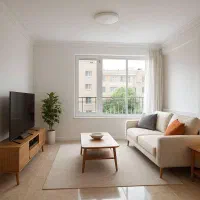 ۵۵متر یک خواب رو به نما نقشه بی نظیر