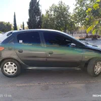 206ماشین موتورش1403دوررنگ|خودرو سواری و وانت|آبادان, |دیوار