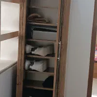 کمد، درآور آینه دار کاملا چوبی|جاکفشی، کمد، دراور|سهند, |دیوار