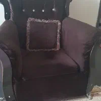 مبل هفت نفره دسته دوم تمیز .|مبلمان خانگی و میز عسلی|شاهین‌شهر, شهرک گلدیس|دیوار