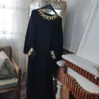 مانتو عبایی مشکی نونو
