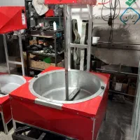 سبزی و پیاز سرخکن دهنه 90 صنعتی سرخ کن