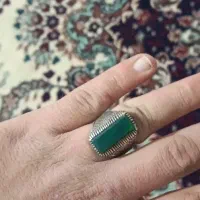 انگشتر نقره رکاب سنگین|بدلیجات|سراب, |دیوار