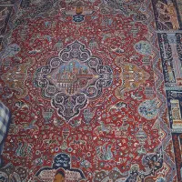 فرش ۶ متری  کار کرده