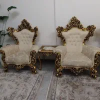 مبل ۷ نفره سلطنتی و میز غذاخوری ۴ نفره|مبلمان خانگی و میز عسلی|نظرآباد, نظرآباد|دیوار