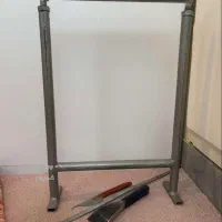 دار اهنی و وسایل برای قالیبافی