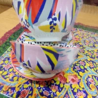 کاسه  لعابی دست ساز|ظروف سرو و پذیرایی|اصفهان, جلفا|دیوار