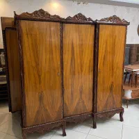 کد ۴درب و ۳درب چوبی آنتیک قدیمی|جاکفشی، کمد، دراور|چهاردانگه (تهران), |دیوار