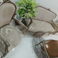 مبلمان ۷ نفره ومیز ناهارخوری استیل