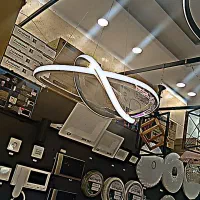 لوستر ال ای دی مدل کلاه شاپوری