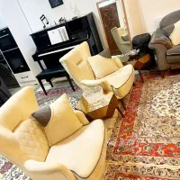 مبل راحتی چستر ۸ نفره|مبلمان خانگی و میز عسلی|تهران, امیرآباد|دیوار