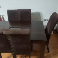 میزناهارخوری ۶ نفره|میز و صندلی غذاخوری|رشت, آزادگان|دیوار