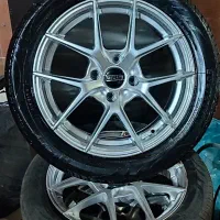 رینگ شاخ گوزنی BBS 16 با لاستیک پهن برند HIFLY