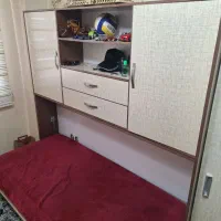 تخت تاشو و کمد طرح حصیری