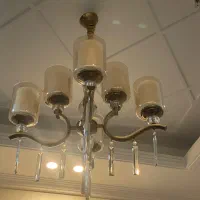 لوستر برنجی|لوستر و چراغ آویز|تهران, منیریه|دیوار