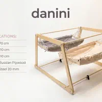 گهواره دوقلو سنتی ننو