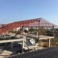اجرای سقف شیروانی نصب حلب سقف اجرا نما کلبه سوئیسی