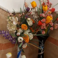 گل وگلدان
