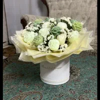 فروش باکس گل شمع