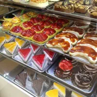 تولید سینی استیل ویترینی سرو دسر ژله